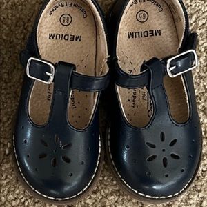 FootMates Little Girl Mary Jane Shoes Black